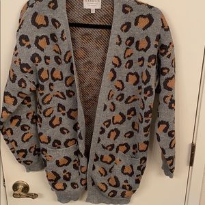 Vick Doll Leopard print cardigan
